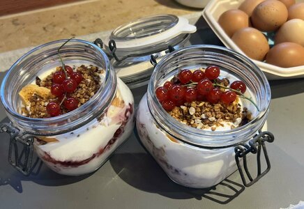 Frühstücken im Naturdorf