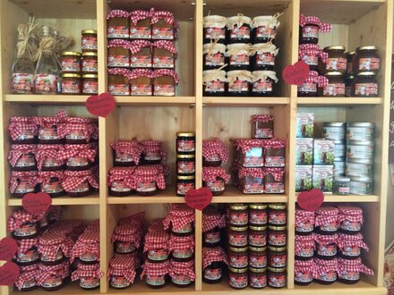 Selbstgemachte Marmeladen und mehr