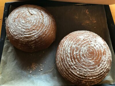 Selbstgebackenes Brot